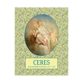 18th Century Art Poster: Ceres