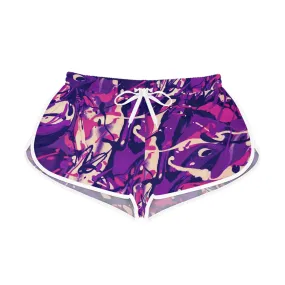 Abstract Relaxed Shorts