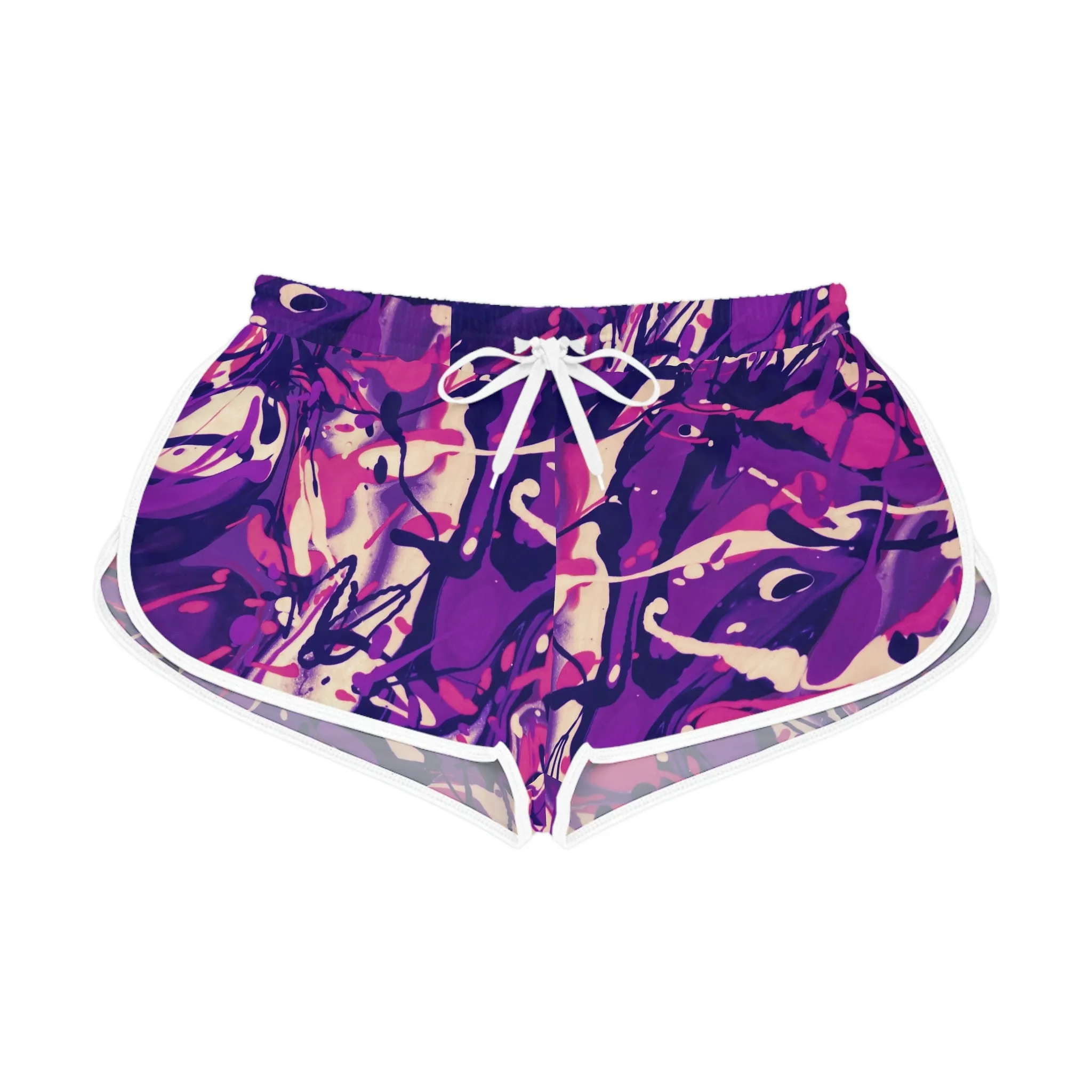 Abstract Relaxed Shorts
