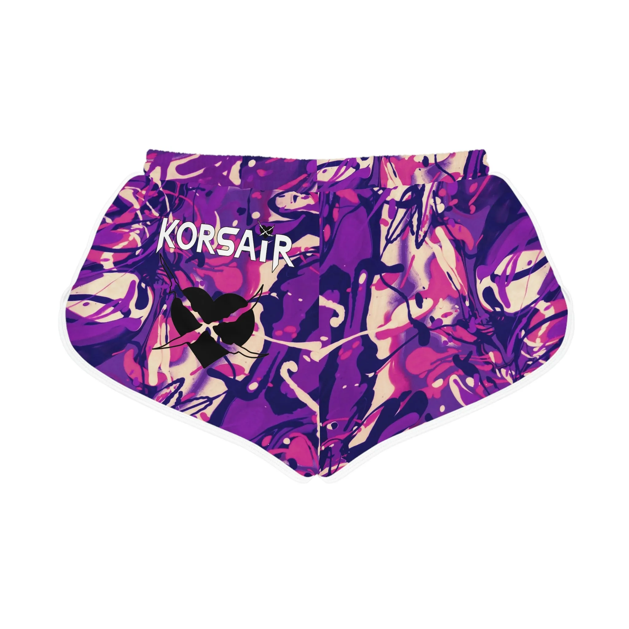 Abstract Relaxed Shorts