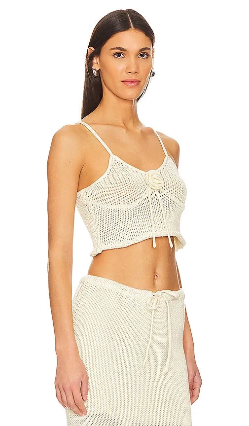 Callahan Rosie Tank in Cream