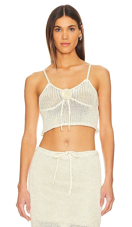 Callahan Rosie Tank in Cream