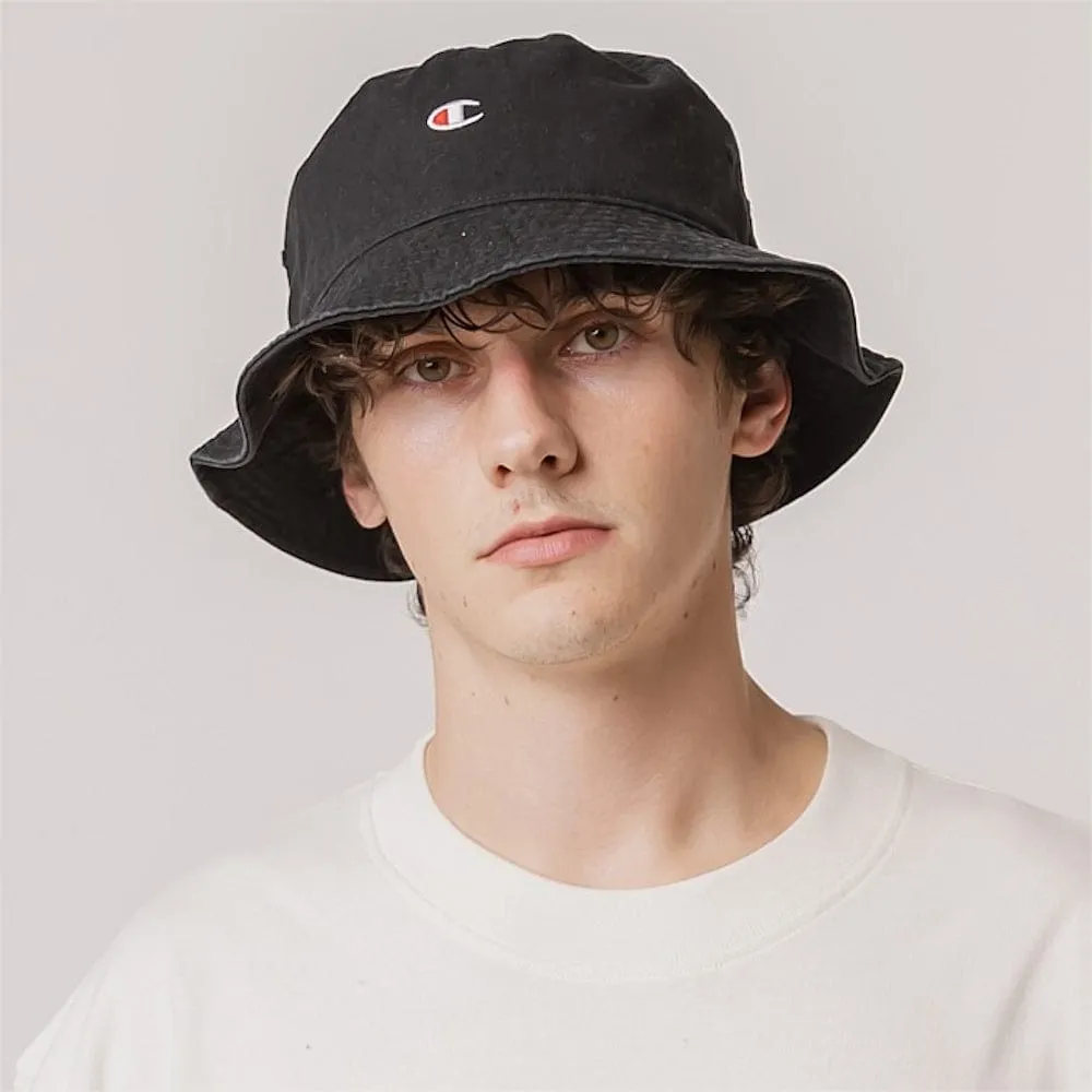 Champion LFS C Logo Bucket Hat - Black