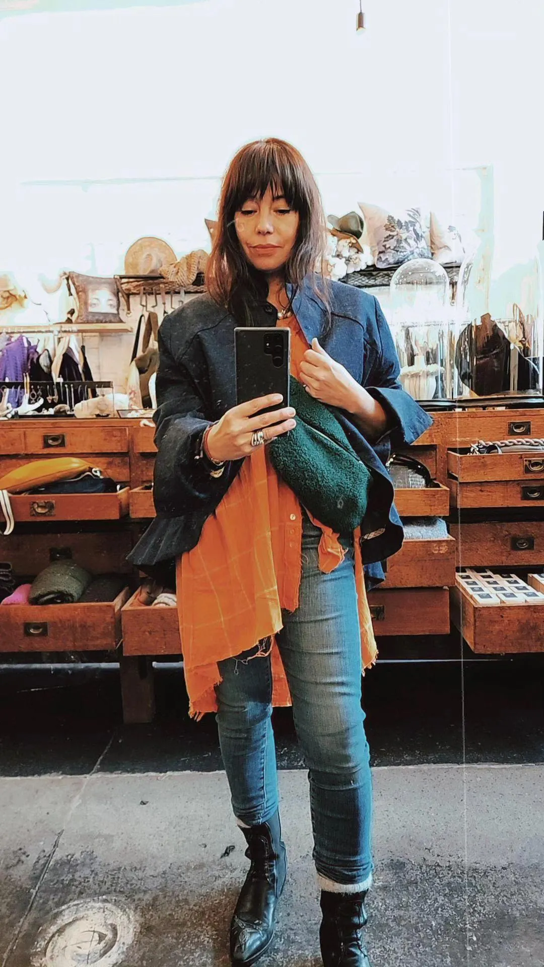 Denim tux jacket - Short