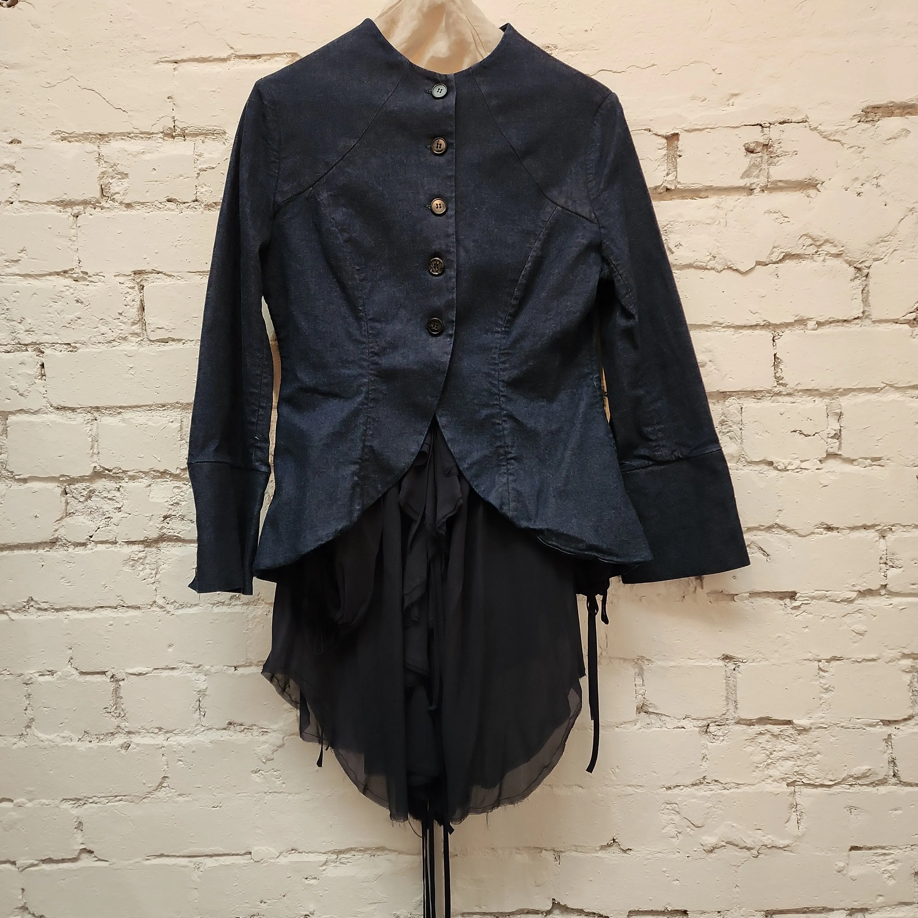 Denim tux jacket - Short