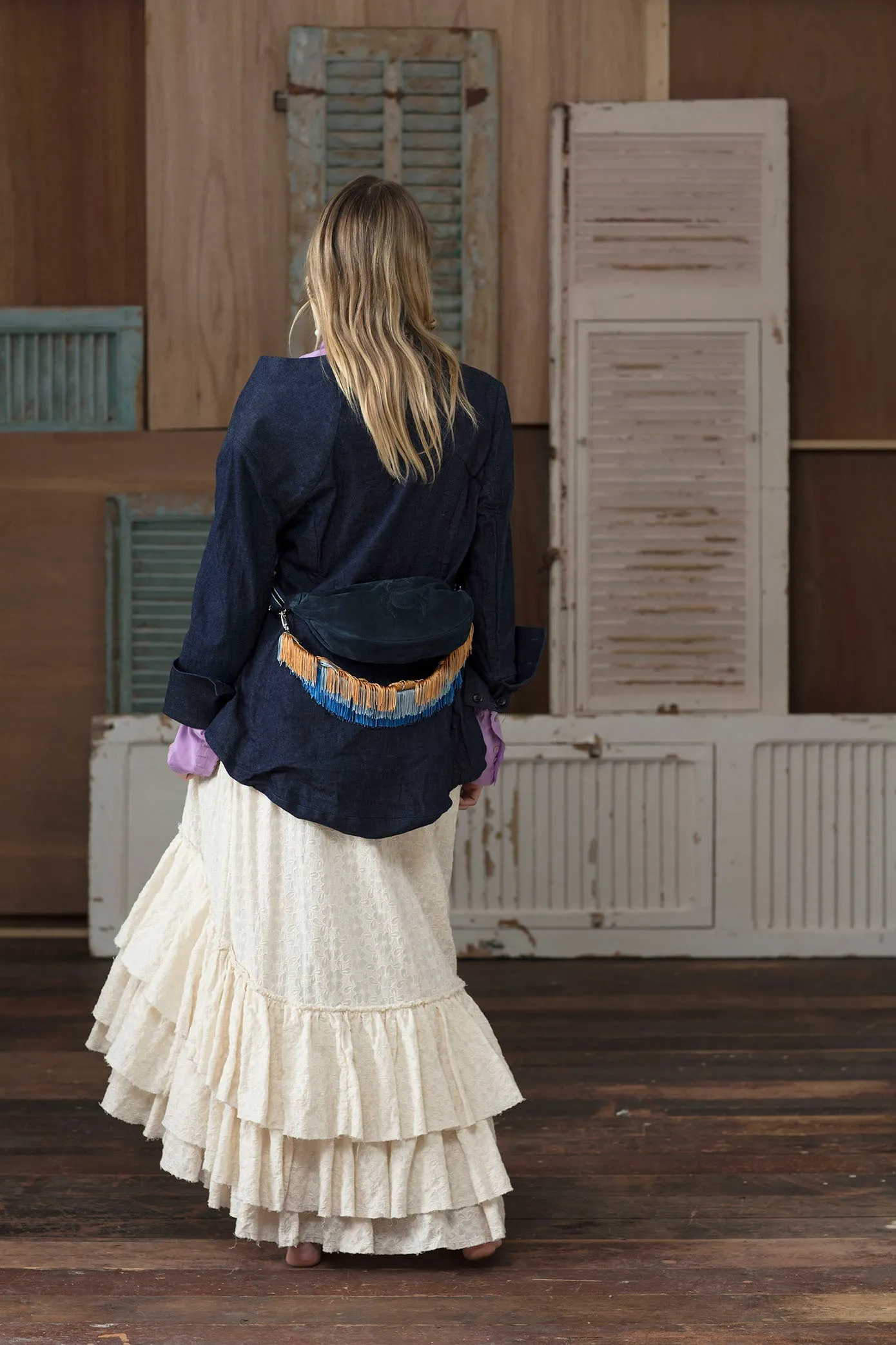 Denim tux jacket - Short