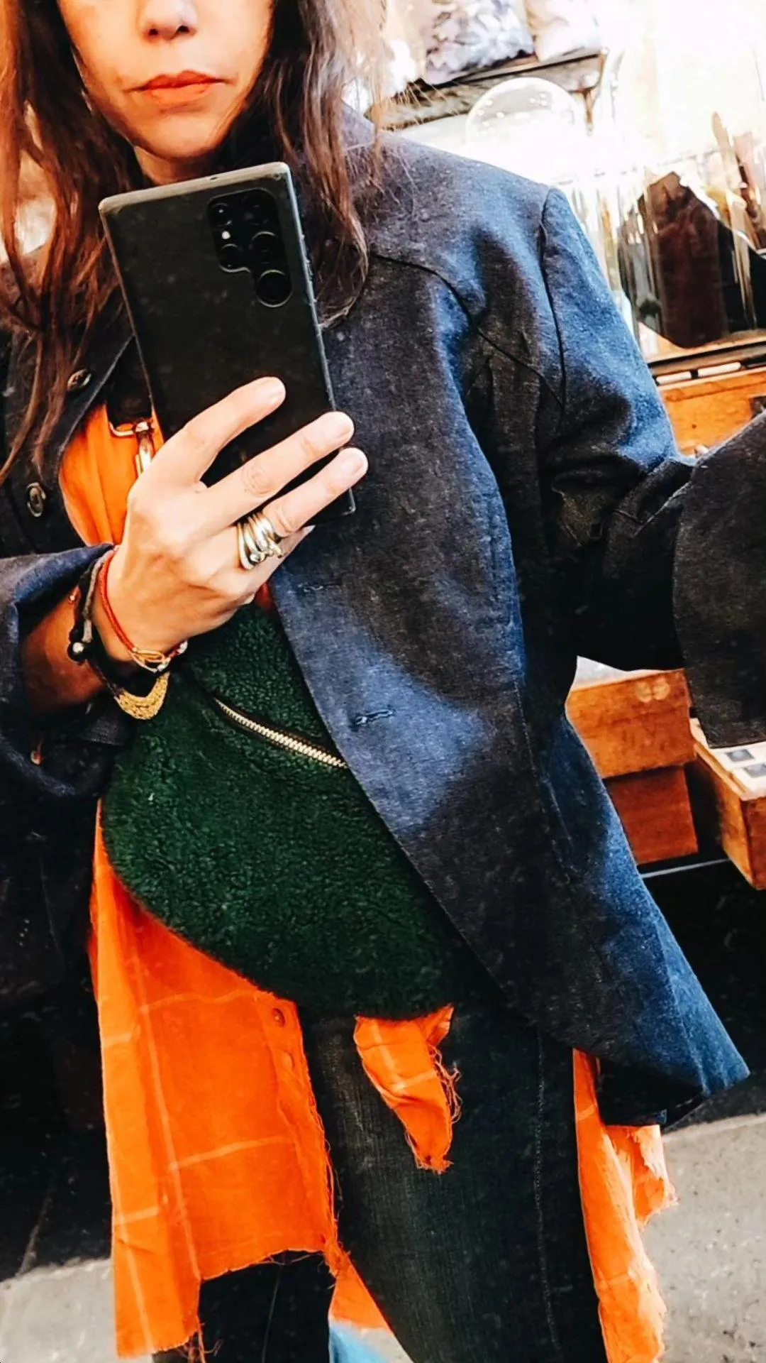 Denim tux jacket - Short