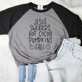 Fall Things Raglan