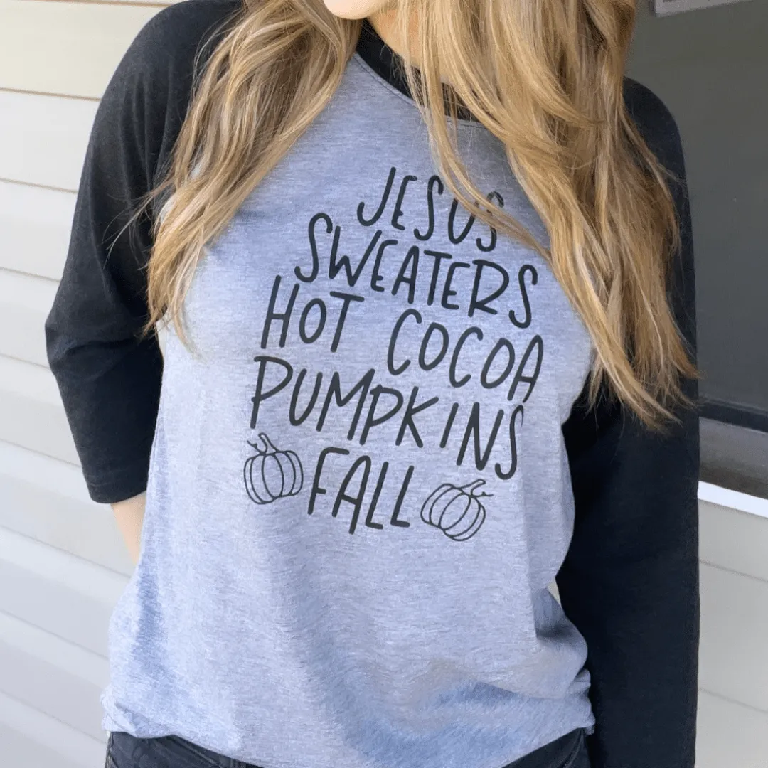 Fall Things Raglan
