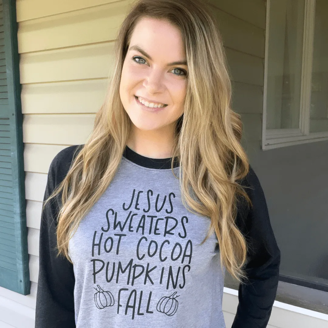Fall Things Raglan