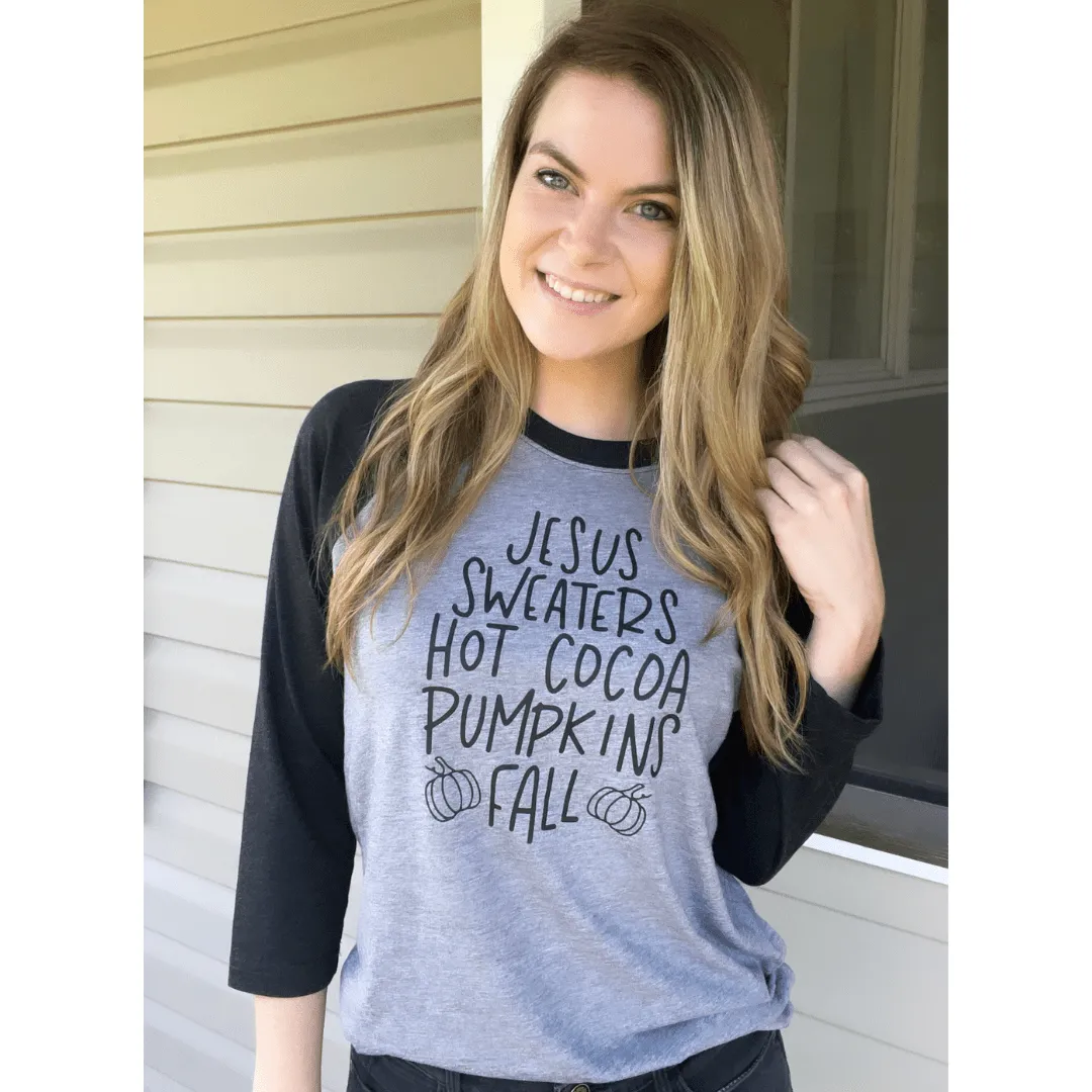 Fall Things Raglan