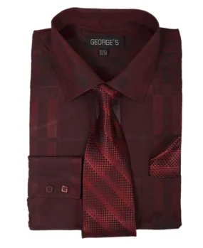 Fortino Landi AH623-BUR  Mens Shirt