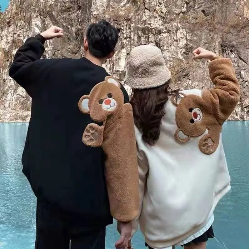 Harajuku Cute Bear Hoodies