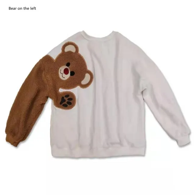 Harajuku Cute Bear Hoodies