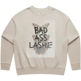 Lash Sisterhood  - Relaxed Bad Ass Lashie Crew Sweater
