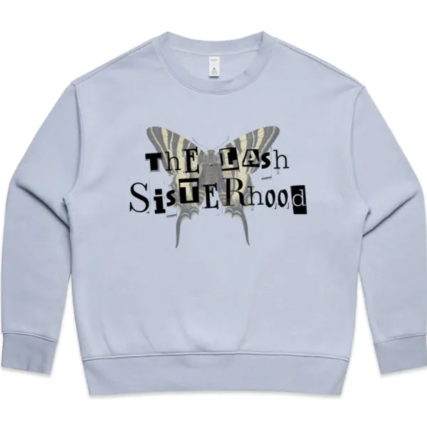 Lash Sisterhood  - Relaxed Wash Your Damn Lashes Crew Sweater