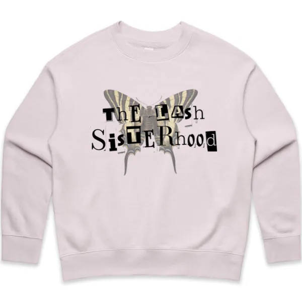 Lash Sisterhood  - Relaxed Wash Your Damn Lashes Crew Sweater