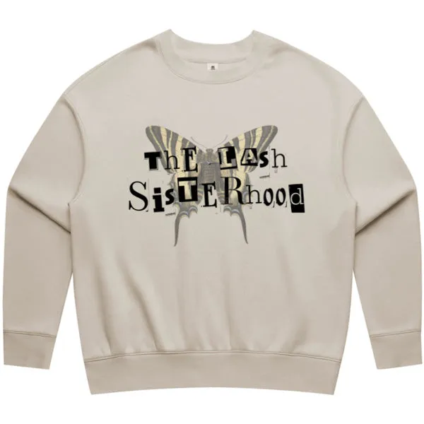 Lash Sisterhood  - Relaxed Wash Your Damn Lashes Crew Sweater