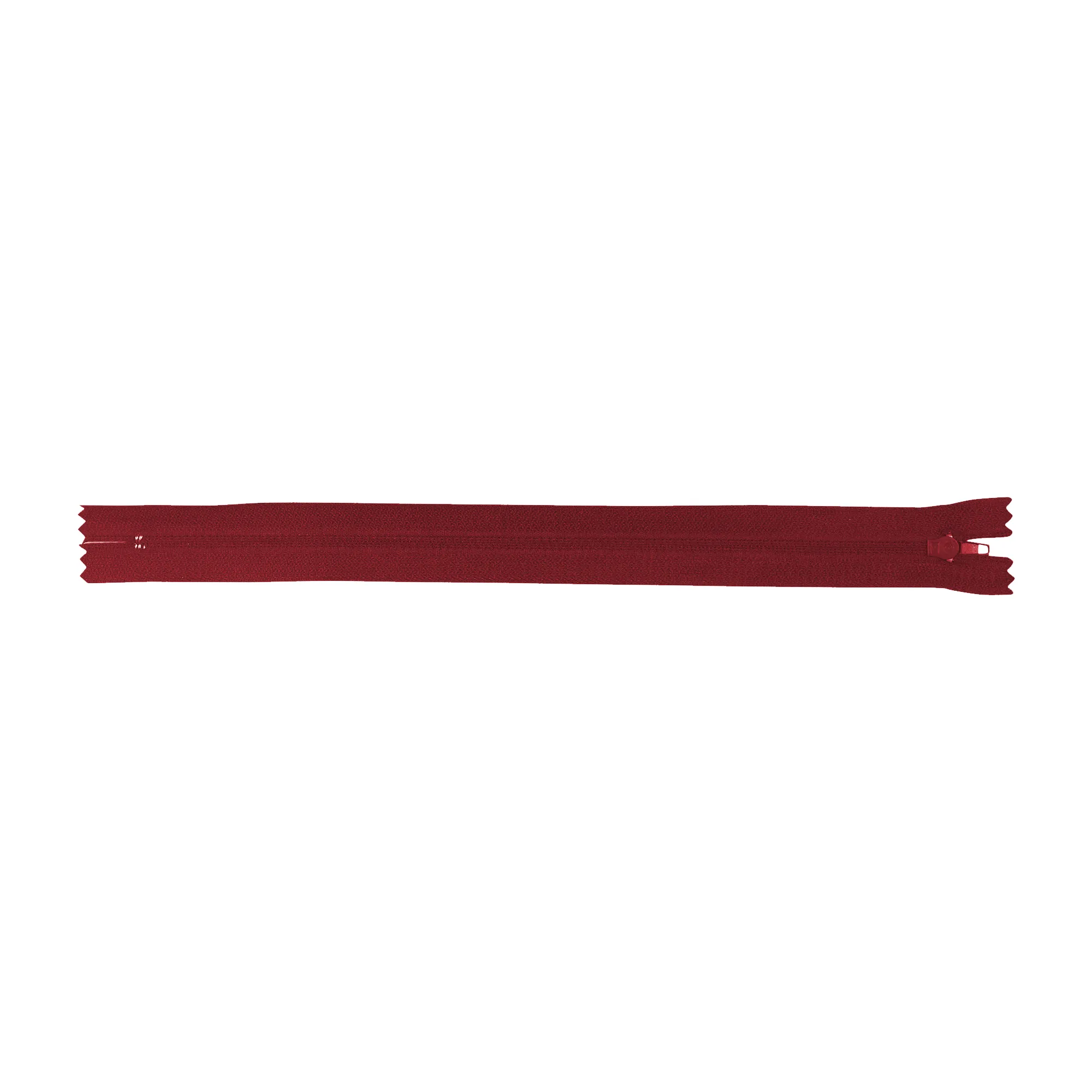 Mandala Crafts Burgundy Nylon Zippers for Sewing Zipper in Bulk - Burgundy Zippers Sewing Supplies - Burgundy Sewing Zippers for Tailor Zipper Replacement
