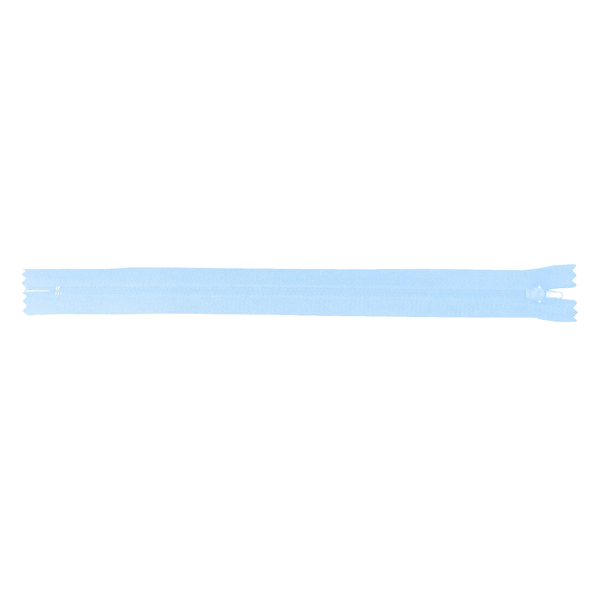 Mandala Crafts Light Blue Nylon Zippers for Sewing Light Blue Zipper in Bulk - Light Blue Sewing Zippers for Tailor Zipper Replacement