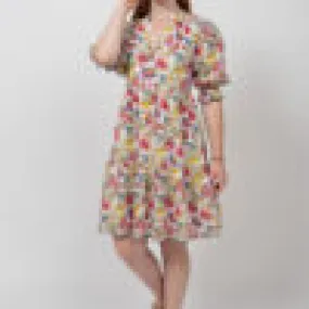 Multicolor Paisley Dress