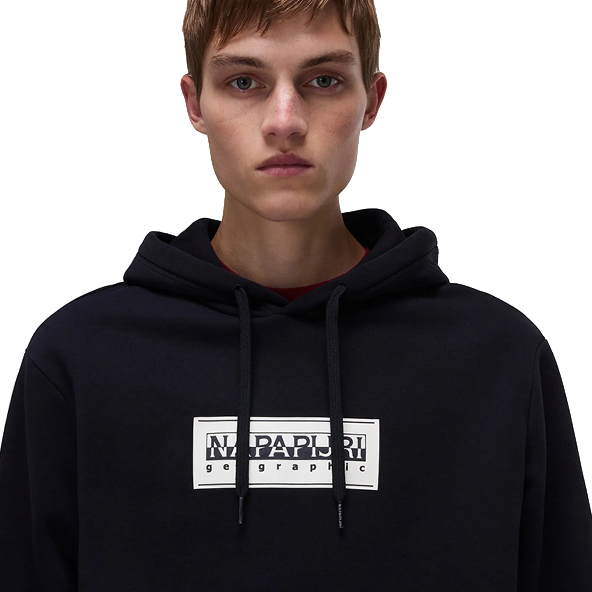 Napapijri B Box Logo Hoodie Black