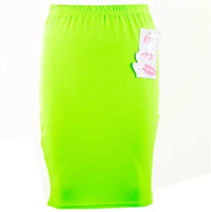 Neon Pencil Skirts