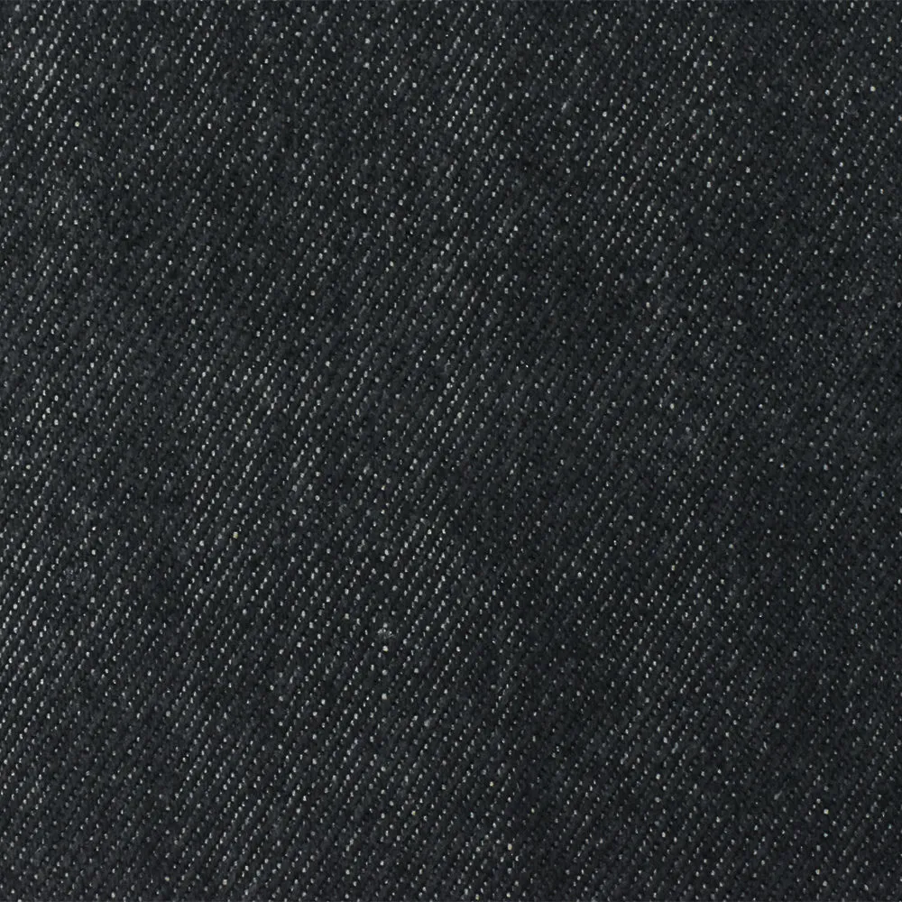 Night Gray-Red-White 21 oz. Cotton Japanese Selvedge Denim Fabric