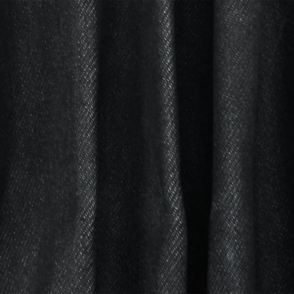 Night Gray-Red-White 21 oz. Cotton Japanese Selvedge Denim Fabric