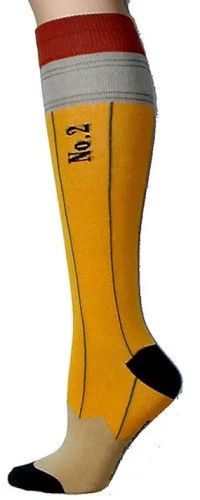 Pencil Knee High Socks (Women's)