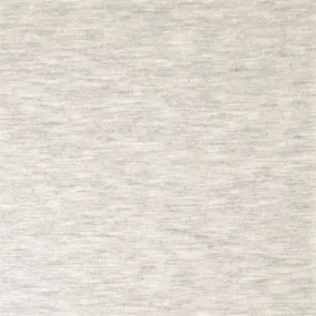 Plain Soft Grey Melange Cotton Jersey Fabric