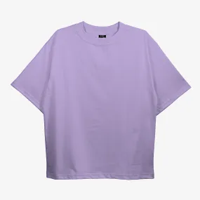 PureCrew Oversized Lavender Tshirt