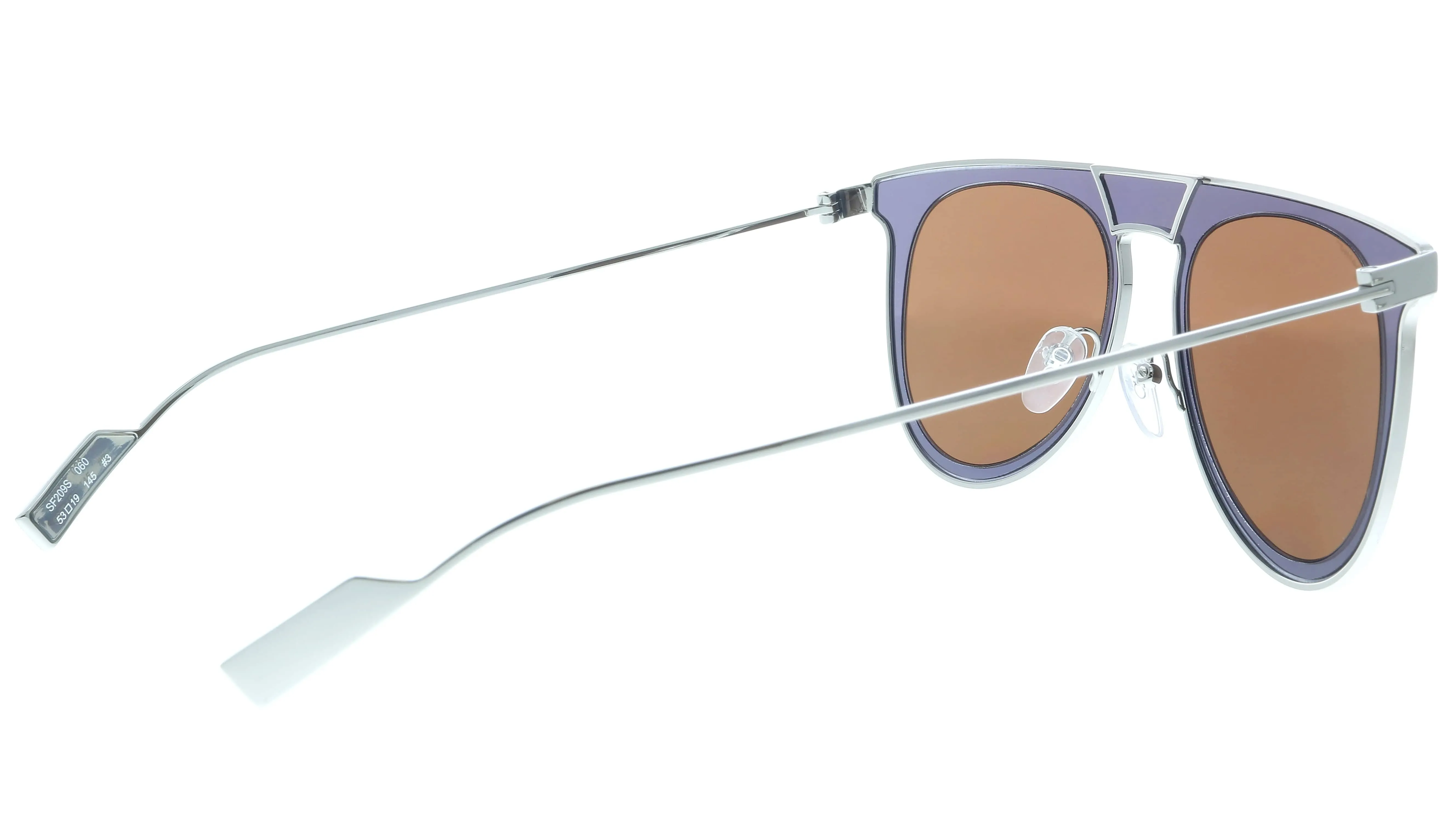 Salvatore Ferragamo SF209S 060 Grey Aviator Sunglasses
