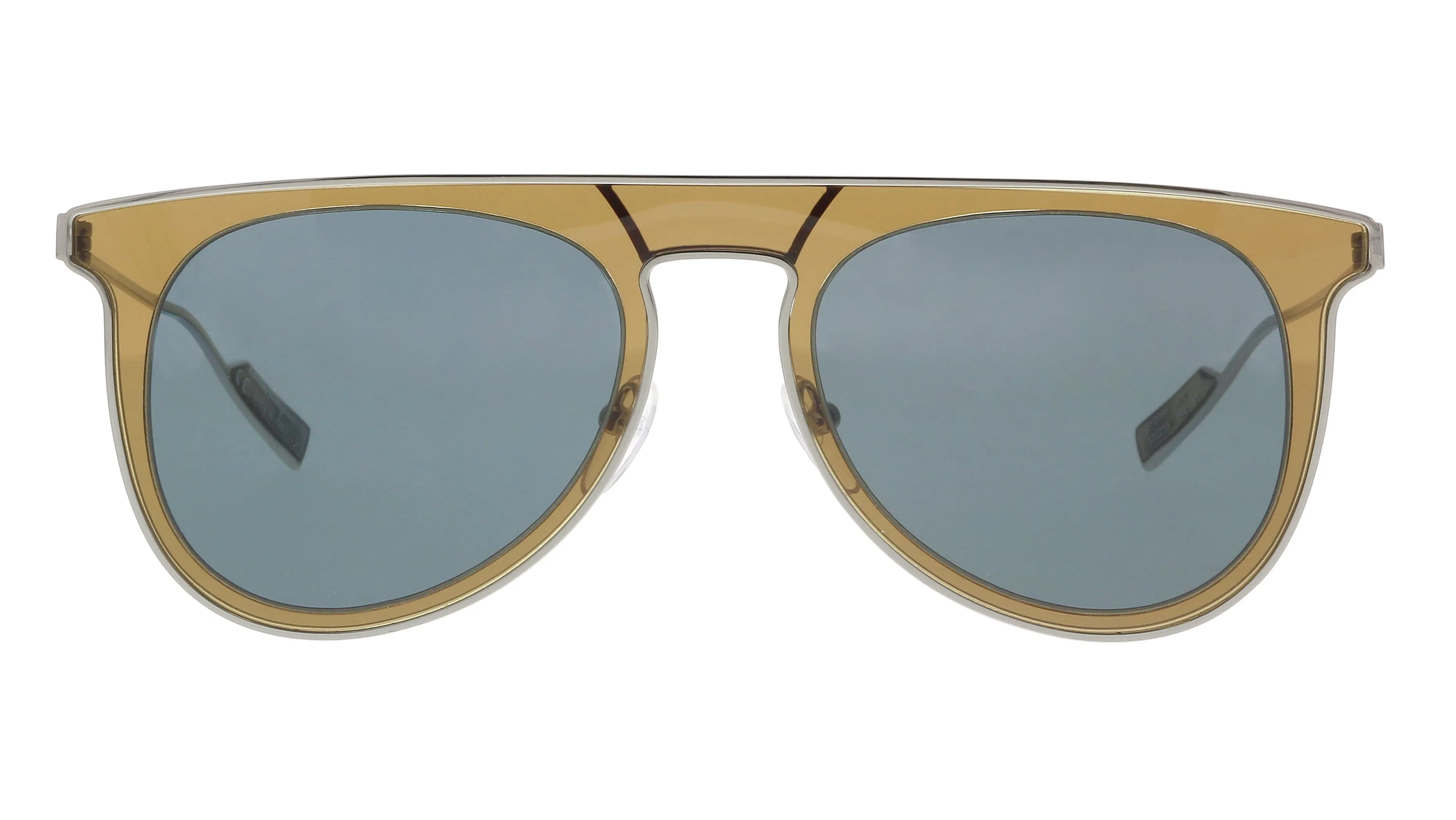 Salvatore Ferragamo SF209S 329 Olive Green Aviator Sunglasses