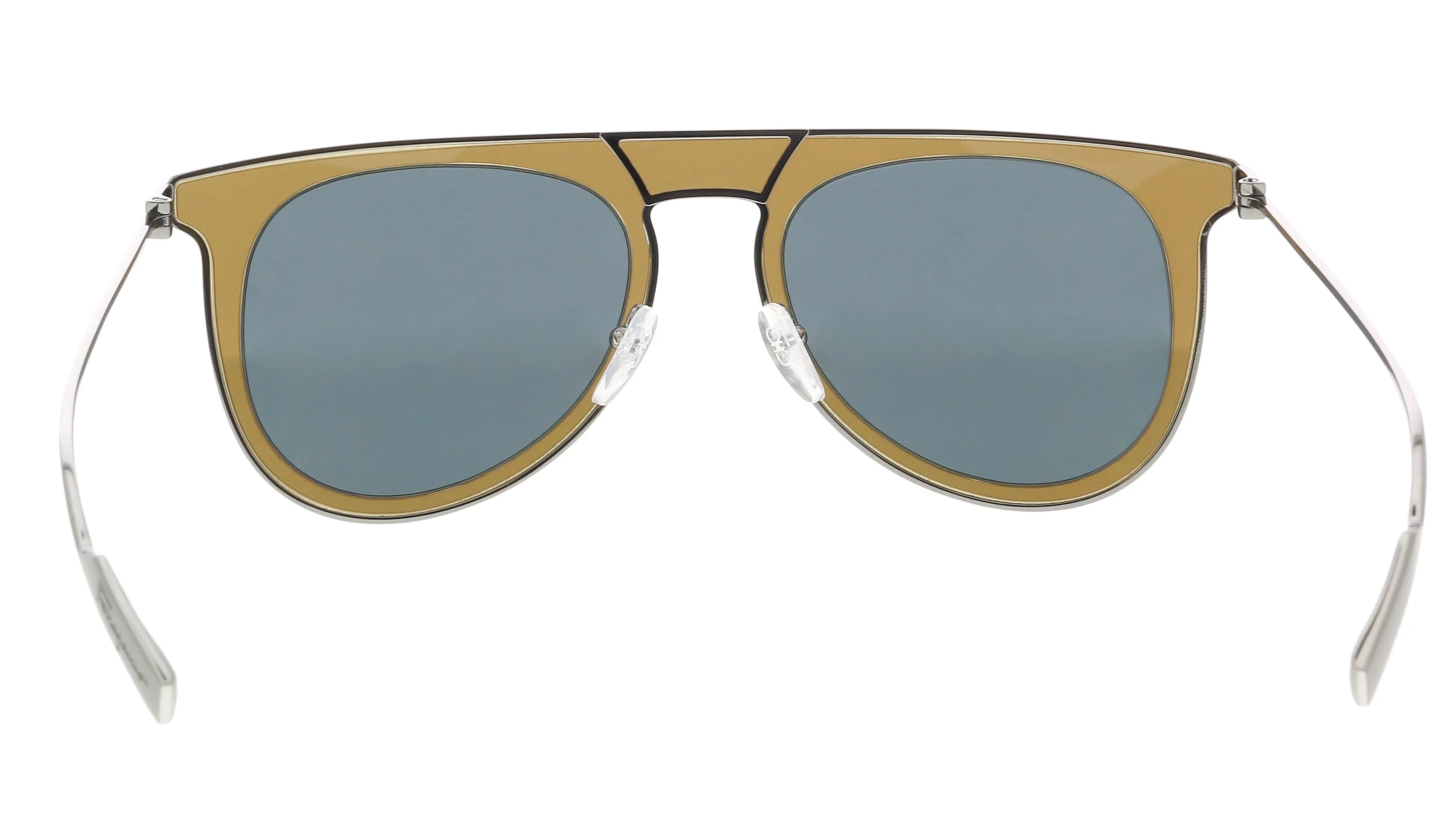 Salvatore Ferragamo SF209S 329 Olive Green Aviator Sunglasses