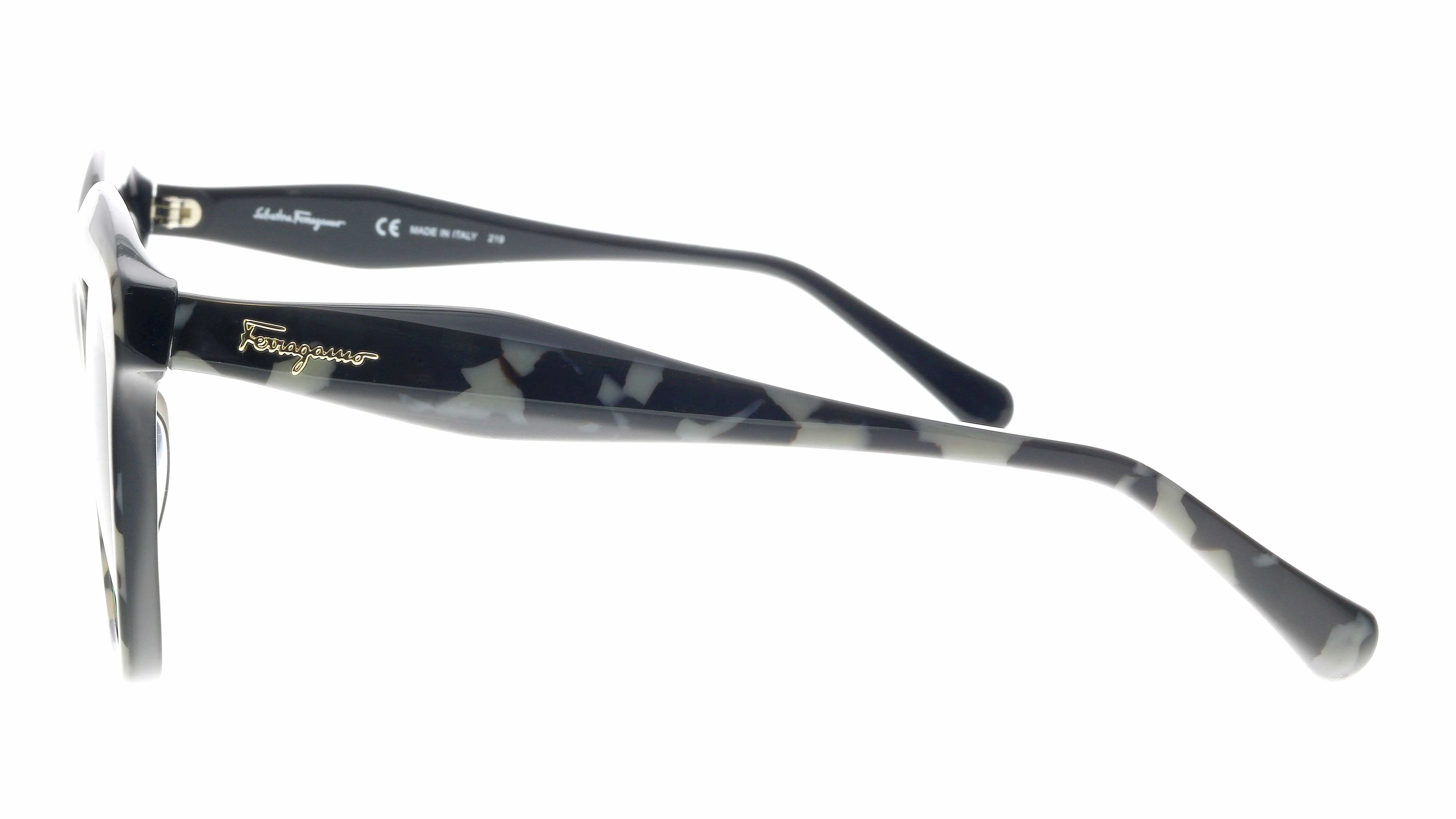 Salvatore Ferragamo SF941S 282 Taupe Havana Modified Rectangle Sunglasses