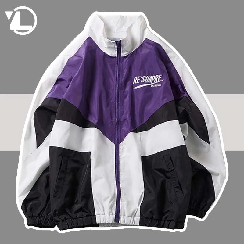 SOL Vintage Oversized College Style Varsity Jacket