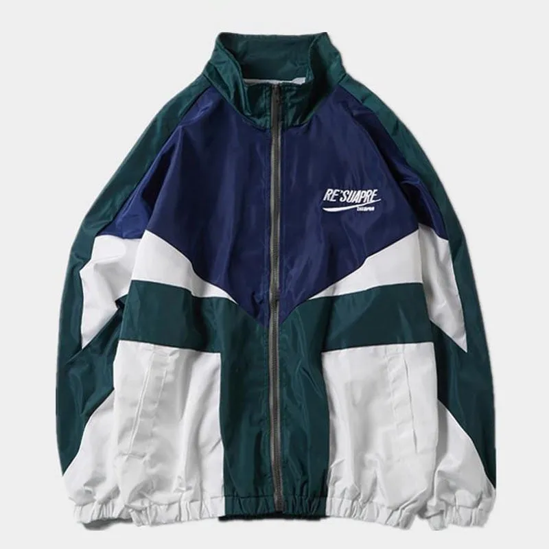 SOL Vintage Oversized College Style Varsity Jacket