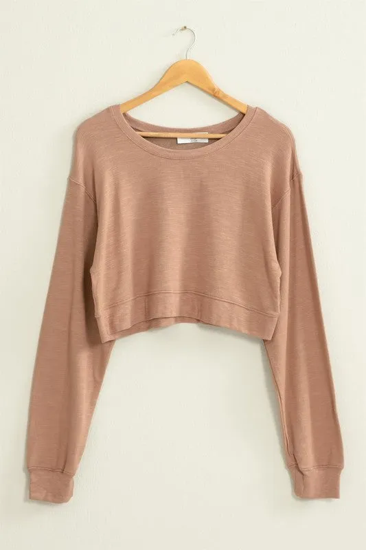 Soul Mate Cropped Sweatshirt