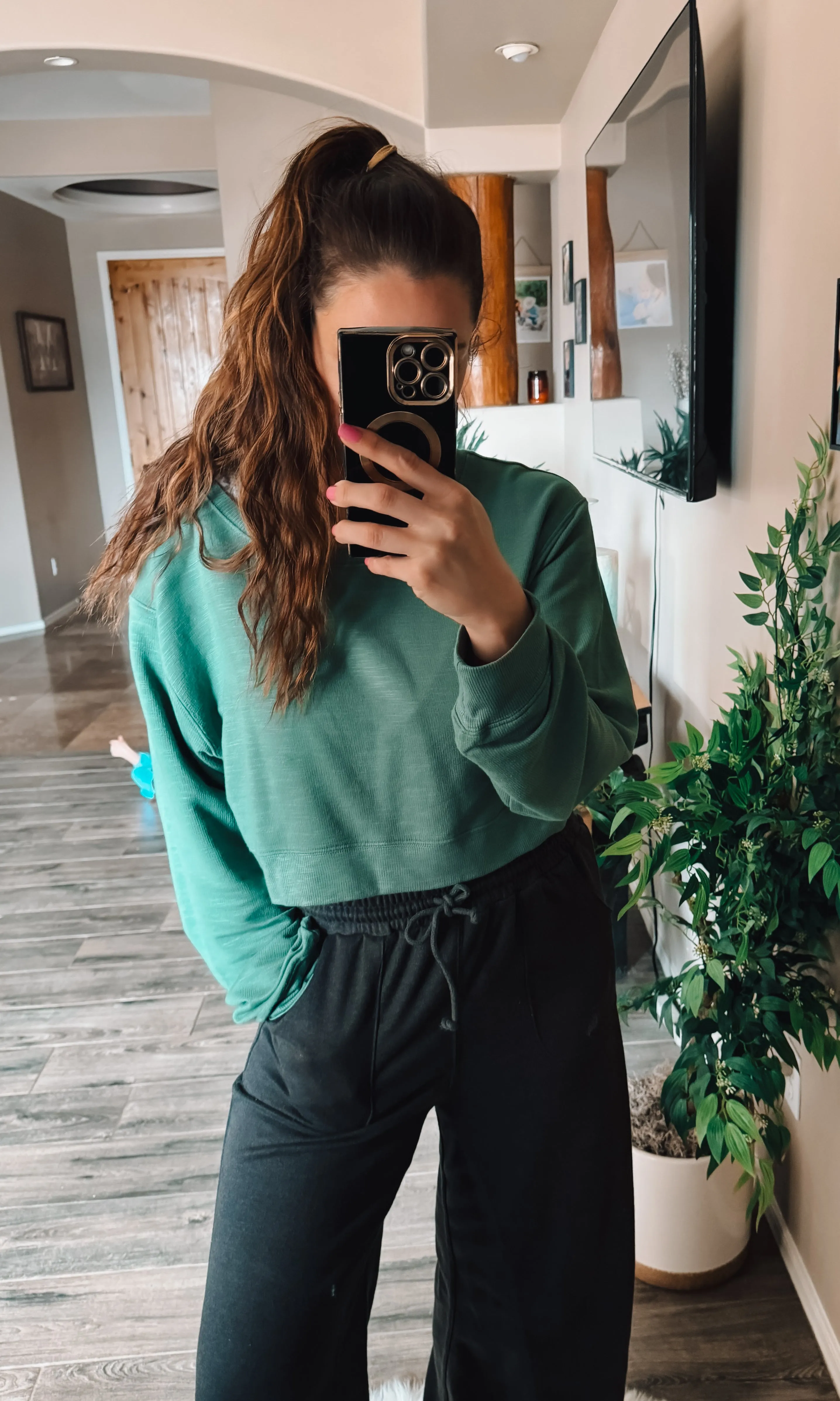 Soul Mate Cropped Sweatshirt