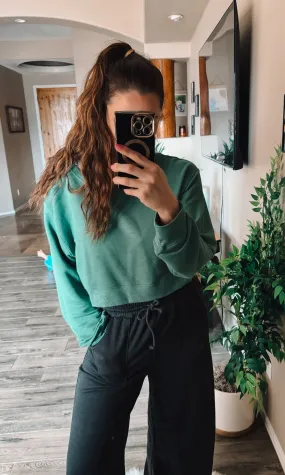 Soul Mate Cropped Sweatshirt