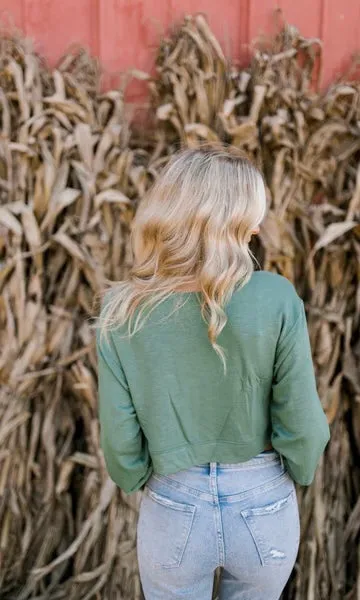 Soul Mate Cropped Sweatshirt