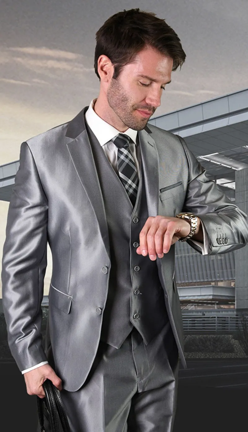 Statement  SW-204-GR Mens Suit