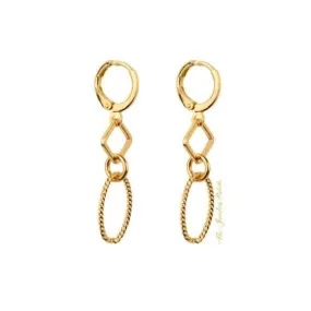 Valerie trendy chain link earrings